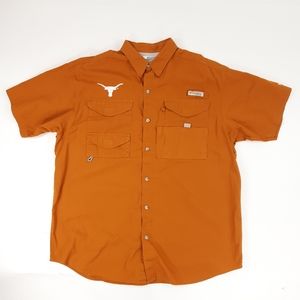 Columbia Texas Longhorn PFG Vented Button Down